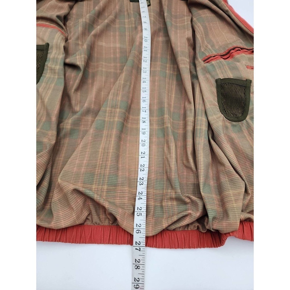 Vintage Orvis Signature Series Jacket Mens M Soft Faux Suede Lined Burnt… - Picture 12 of 15